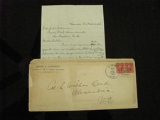 CIVIL WAR VMI CONFEDERATE TREDEGAR NOTABLE JOSEPH R ANDERSON JR LETTER 1906