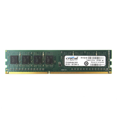 4GB UDIMM 1Rx8 PC3-12800 DDR3 1600MHz 240-pin Arbeitsspeicher - CT51264BA160BJ.C8FER
