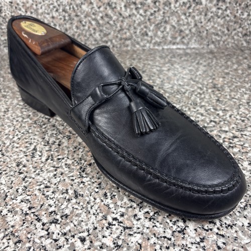 Allen Edmonds Urbino schwarz Quaste Halbschuh hergestellt in Italien elegant/freizeit Herren 11,5 sehr guter Zustand - Bild 8 von 24