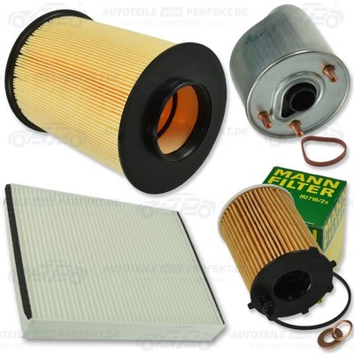 Inspektionskit Filter Satz Paket S (P) Ford Focus III C-Max Kuga II 1,6TDCi