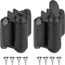 Self Closing Heavy Duty Gate Hinges, Adjustable Spring Tension, Enhanced Safety