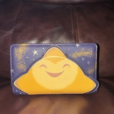Disney Parks Loungefly Wish Wallet Star Glow in the dark