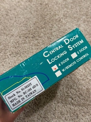central door locking system 81-3623Y