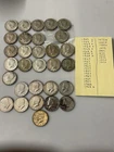 Big Lot   Kennedy Half Dollars Coins 30 Coins
