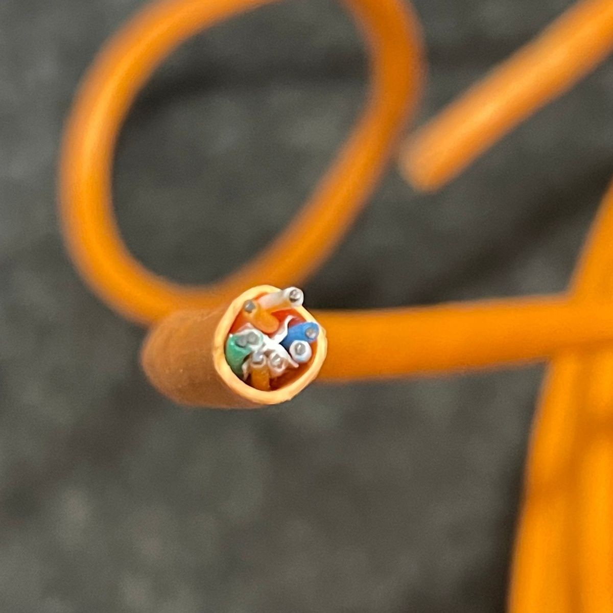 ADI PRO 1000 ft 23/4 Solid CAT 6 Plus Riser Cable, Orange 0E-CMR6ORPR*