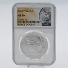 2023 Peace Dollar – NGC MS70