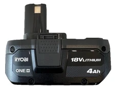 Ryobi 18V ONE+ 4 Ah Lithium Ion Battery Genuine OEM Model PBP005