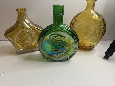 Collectible Carnival Glass Bottle Bottles