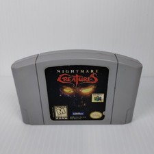 Nightmare Creatures (Nintendo 64 N64) Cart Only - Tested - Free Shipping 