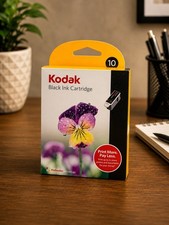 NEW Genuine Kodak 10 Black Ink Cartridge Sealed OEM EasyShare ESP 5100 5300 5500