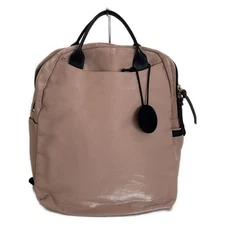 Auth jack gomme Pink Black PVC Backpack