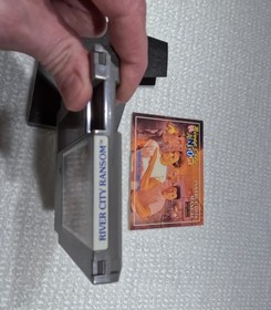 River City Ransom NES, tested/works, with instructions and dust sleeve