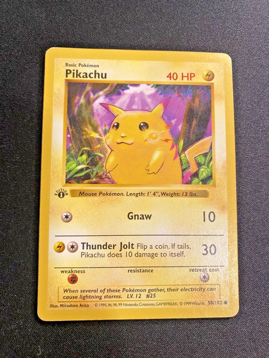 First Edition Pokémon Base Set Cards for sale | eBay