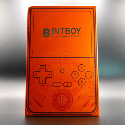 BitBoy One   BTC Orange Special Edition   Handheld Gaming Console & Crypto Miner