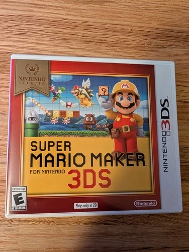 Super Mario Maker - Nintendo 3DS - complete With Box