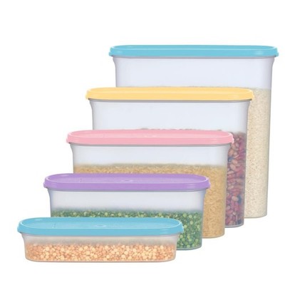 *Tupperware 10-Piece Super Oval Modular Mates Dry Storage Set