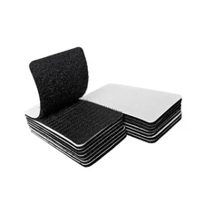 2x4 inch Hook and Loop Strips with Adhesive, Nylon Heavy Duty Hook and Loop T...