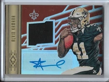 2017 Panini Phoenix ALVIN KAMARA Rookie RC Patch Autograph #ed 143/299 #RAJ-AK