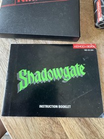 Shadowgate Nintendo NES Game CIB Box Manual Japan Kemco Seika Sleeve