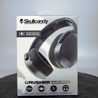Skullcandy Crusher 540 Active ワイヤレスヘッドホン Skullcandy Crusher 540 Active Wireless Over Ear Headphones Coal