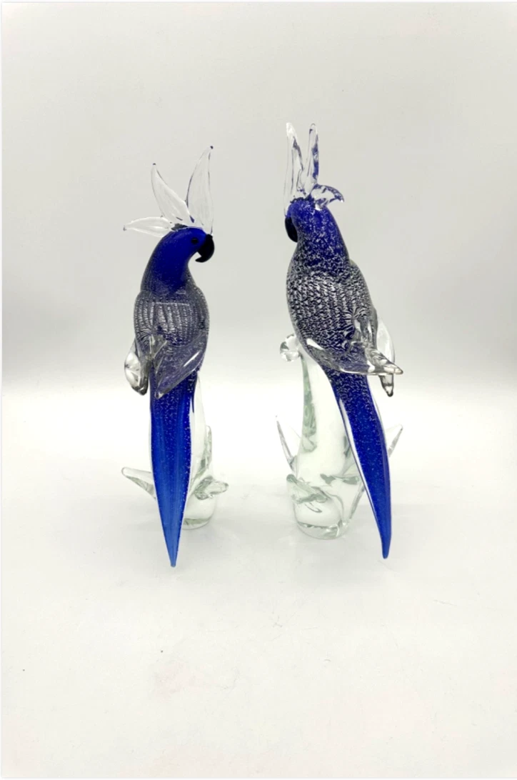Murano Glass Cockatoo for sale | eBay