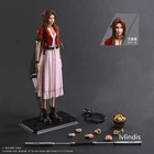 Play Arts FF Ⅶ Aerith Gainsborough 24cm Action Figure Statues Model Gift Toys