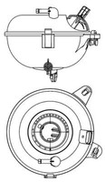 Mahle CRT 21 000S AusgleichsbehäLter, KüHlmittel FüR Audi Seat Skoda VW