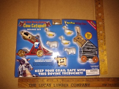 Monty Python Cow Catapult - Deluxe Set, #15023 by Toy Vault, NOS, NIB