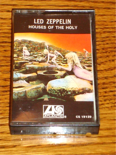 LED ZEPPELIN HOUSES OF THE HOLY ORIGINAL CASSETTE | eBay