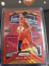 KRISTI TOLIVER 2020 PANINI PRIZM WNBA RED RUBY WAVE PRIZM CARD #29