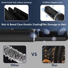 Beard Straightener for Men, Cordless Portable Heated Beard Straightening Comb...