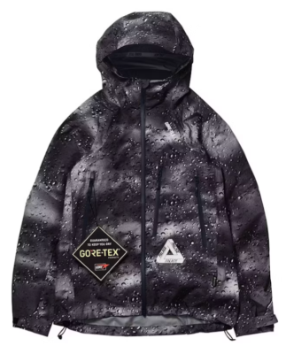 [パレス] Palace Spooked Hood Black AW FW 19 2019 Palace Gore-Tex Palex Jacket Black Rain Size XL FW19 | eBay