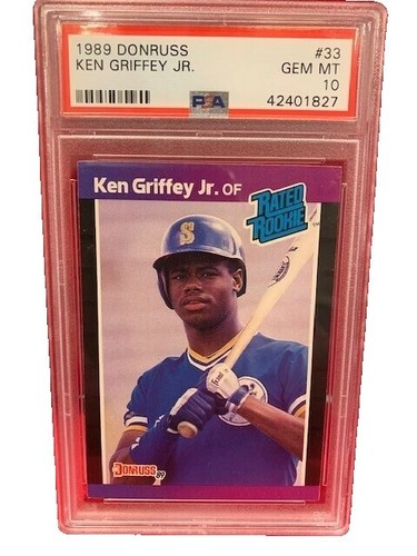 KEN GRIFFEY JR. 1996 Leaf STEEL METAL Baseball Card #52 of 77
