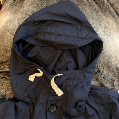 Engineered Garments RARE Over Parka XL Poplin Navy Cotton RARE | eBay