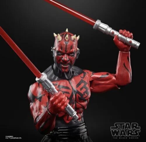 🔥 NEW Star Wars The Black Series Darth Maul (Sith Apprentice) 6-Inch AF HASBRO - Picture 6 of 8