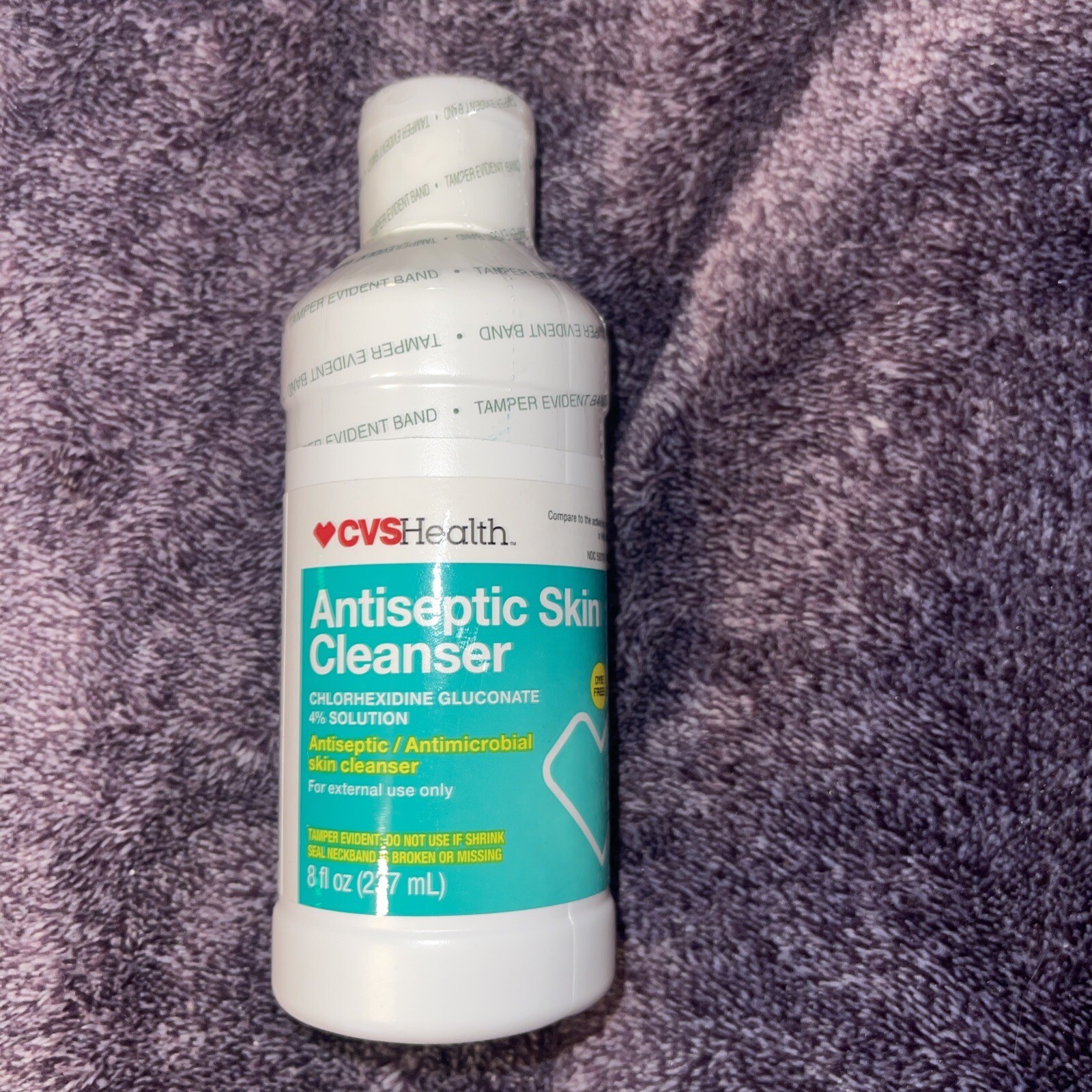 CVS ANTISEPTIC SKIN CLEANSER Chlorhexidine gluconate 4 Antimicrobial