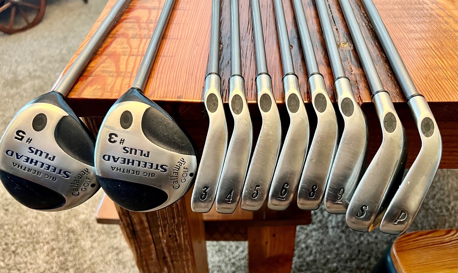 Set de fers Callaway Epic 2019 6-9, Pw 5 pièces Flex S N.S.PRO 950GH