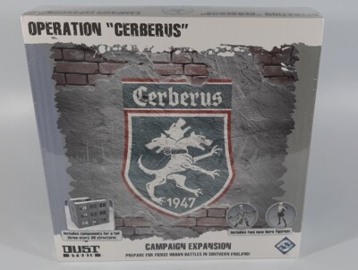 Dust Tactics Operation Cerberus Campaign Expansion Super Rare HTF - Brand New! 