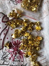 50 Campanelline Dorate Natale Pasqua Decorazioni