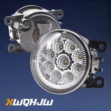 Xwqhjw Pair Set Of 2 Front Led Clear Fog Lights For Ford Mustang Lincoln