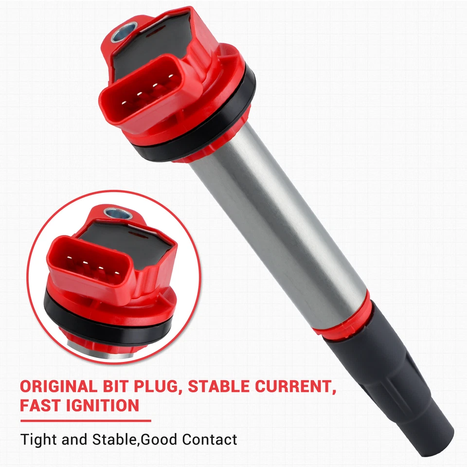 Juego de 4 bobinas de encendido para Toyota Corolla C-HR Scion xD Lexus CT200h 1.8L 2.0L Foto 4 de 4