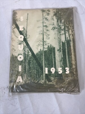 #ad 1953 Sequoia Yearbook Eureka High School California $49.99