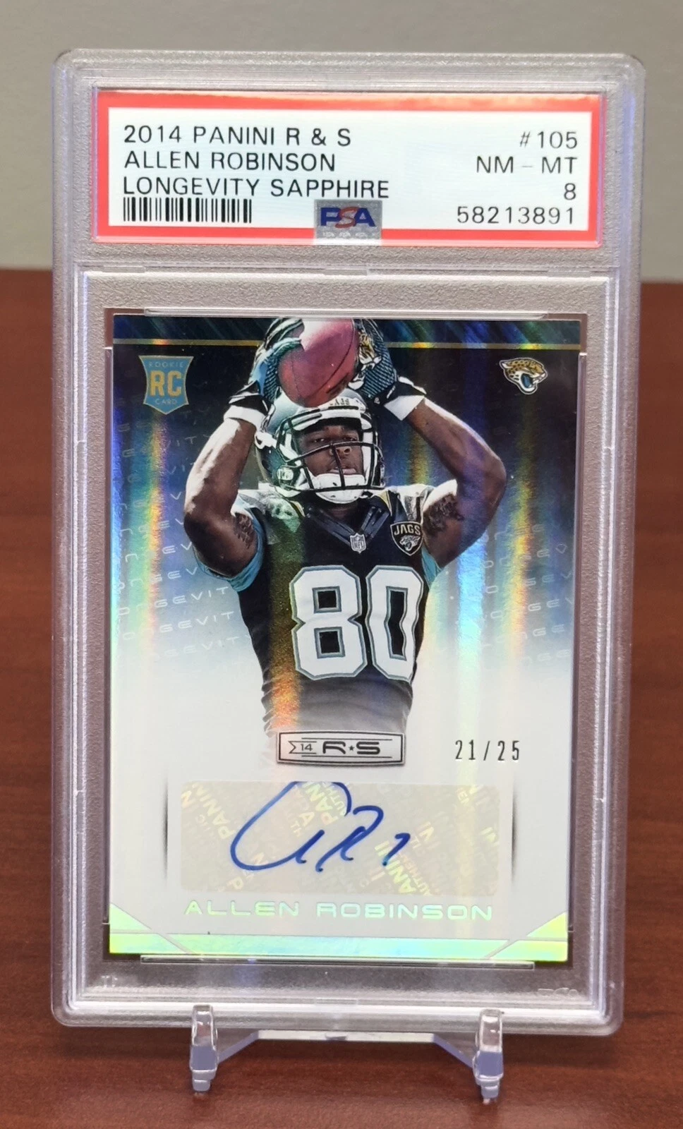 Allen Robinson Panini Rookies & Stars #105 Longevity Sapphire