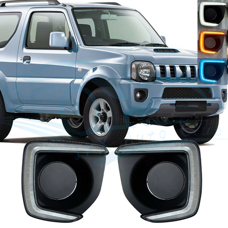 For SUZUKI Jimny 2012-2018 t LED DRL Bumper Daytime Running Light