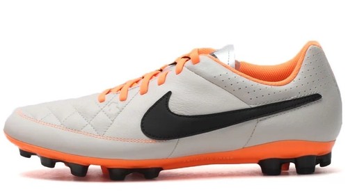 Nike Tiempo RIO II TF Total Biege/Black/Orange 631289-008 SZ 10 New | eBay