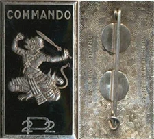  Commando P 22, deposited at the top, D.OM.Deposé (7216)