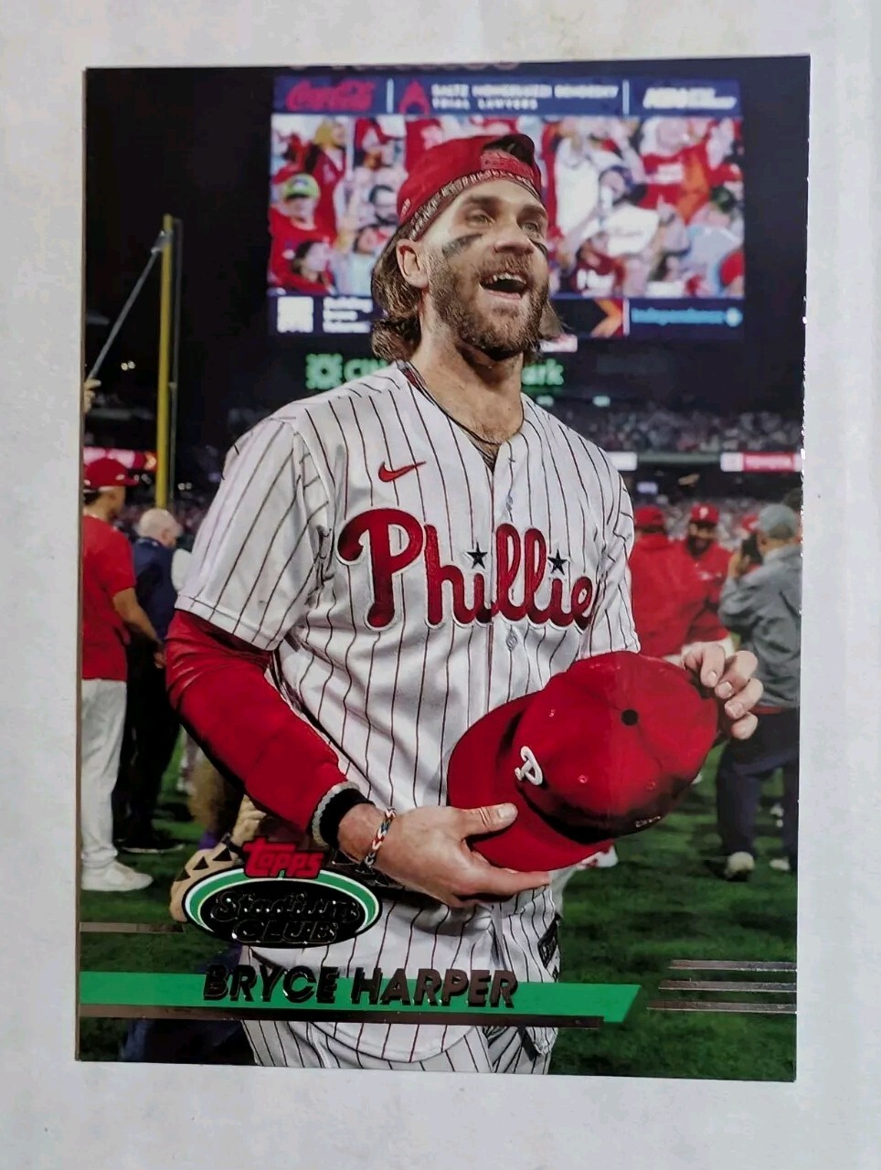 2024 Topps Stadium Club BRYCE HARPER 1993 DESIGN VARIATION SSP #291 Phillies
