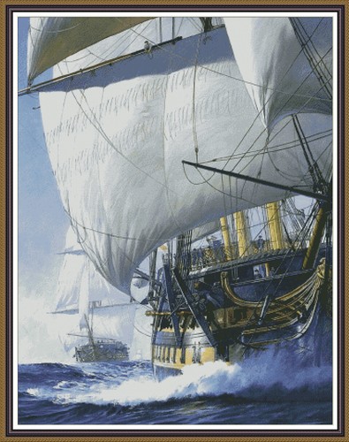 Maritime Adventure 1171 - Chart Counted Cross Stitch Pattern Needlework craft - Picture 2 of 5