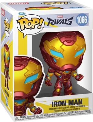 Funko Pop Marvel Rivals: Iron Man Figure w/ Protector