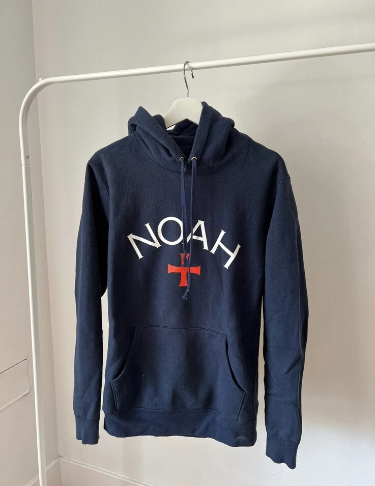 Noah Core Logo Hoodie, Navy, Size L, Great Condition | eBay